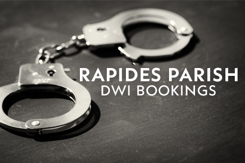 First-time offenders fill week’s bookings | Rapides Parish Journal