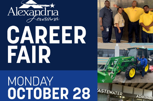 City of Alexandria to hold Career Fair on October 28 | Rapides Parish ...