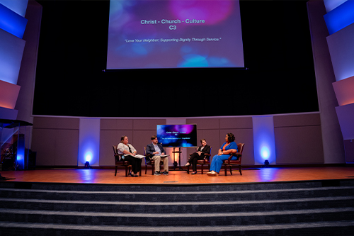 Supporting human dignity through service: topic of LCU C3 Chapel
